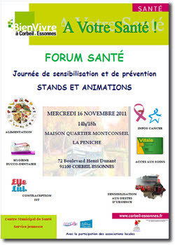 Corbeil-Essonnes : Le Centre Municipal de Santé organise deux forums pour rester en forme. 